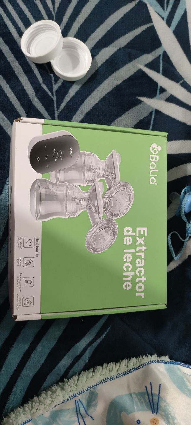 Customer photo review of Extractor de leche doble