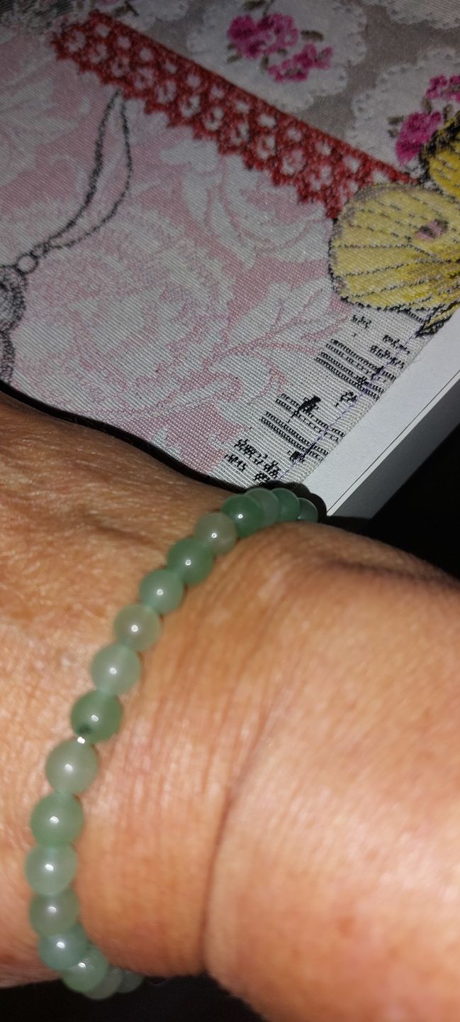 Customer photo review of Bracelet Aventurine 6mm