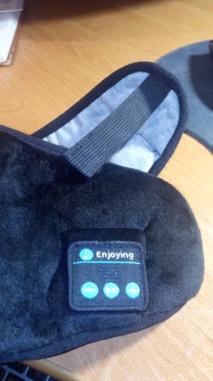 Customer photo review of SOUNDSLEEP MASK™ - 50% OFF TODAY
