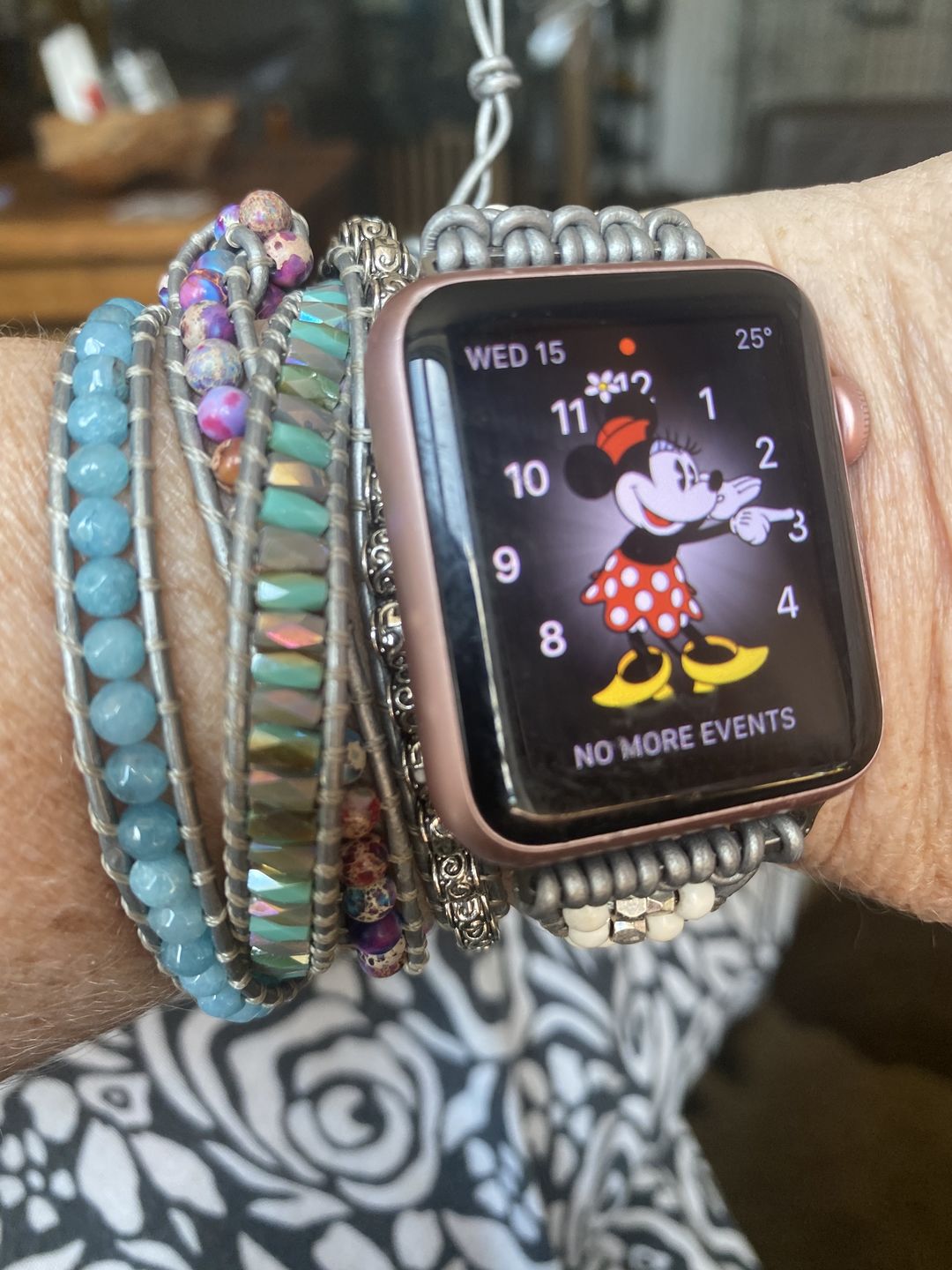 Customer photo review of Healing Turquoise Protection Apple Watch Strap