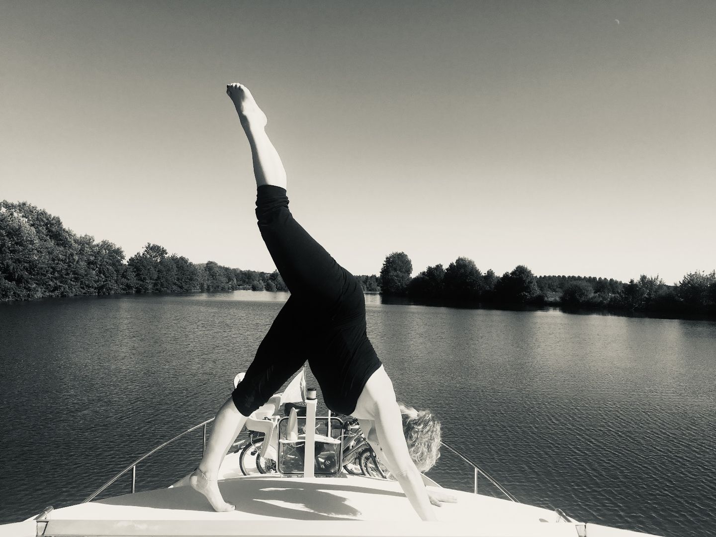 Customer photo review of Organic Cotton Yoga Jumpsuit