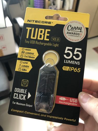 Customer photo review of Tube 2.0 - 55 lumens