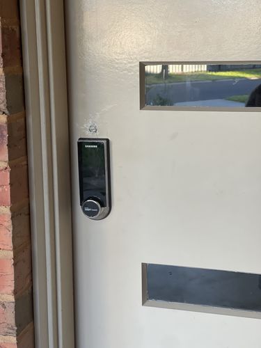 Customer photo review of Digital Door Lock SHS-3321