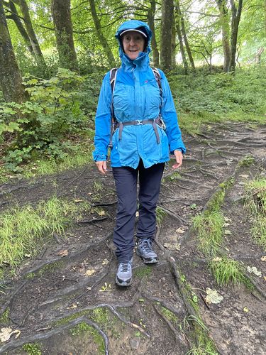 Customer photo review of Wychwood Mid Hiking Boots Grey/Blue