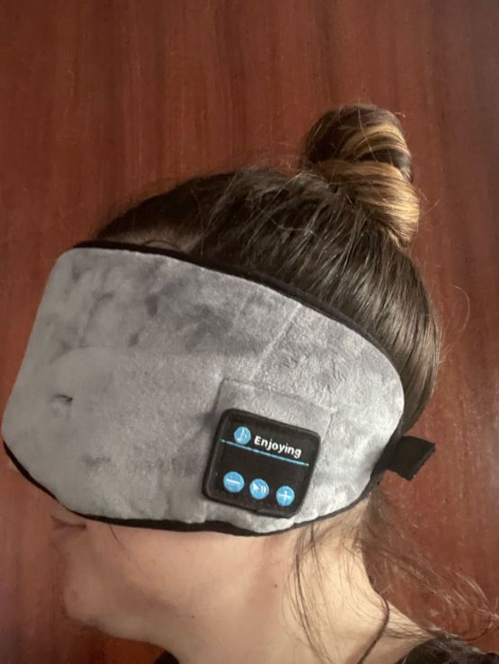 Customer photo review of SOUNDSLEEP MASK™ - 50% OFF TODAY