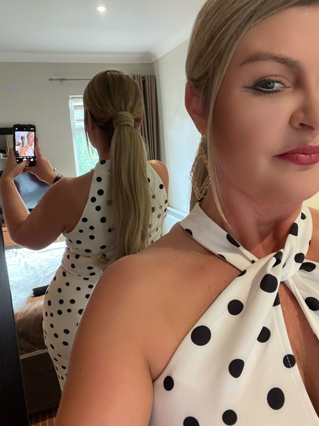 Customer photo review of Bounce Wrap Ponytail