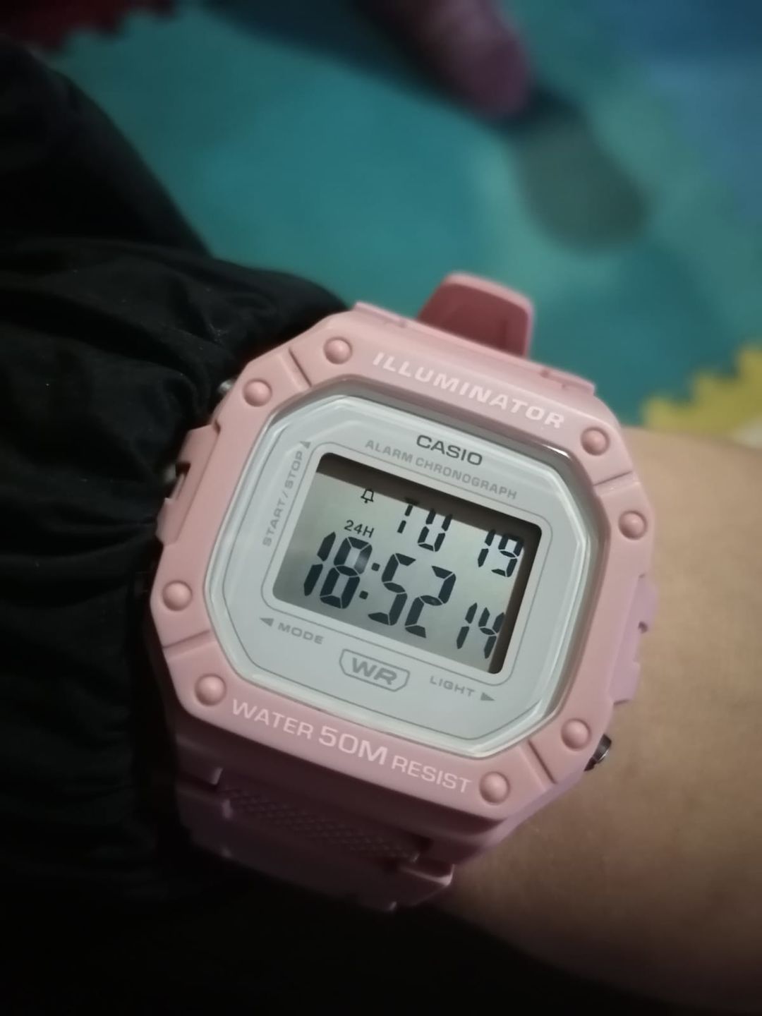 Customer photo review of Reloj Casio Vintage W-218HC-4AVDF Rosado