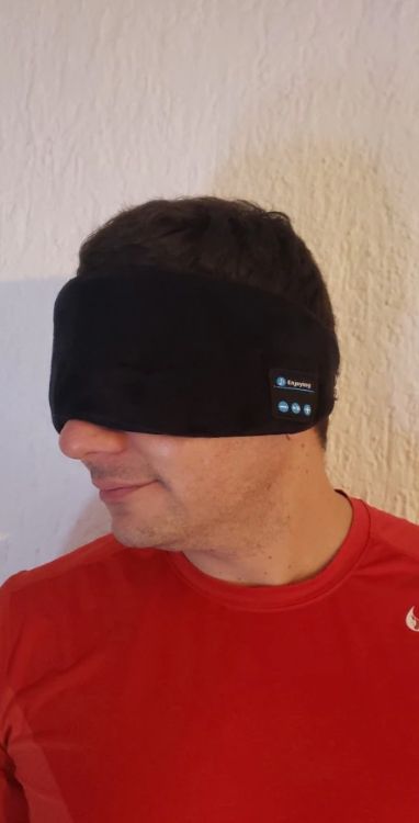 Customer photo review of SOUNDSLEEP MASK™ - 50% OFF TODAY