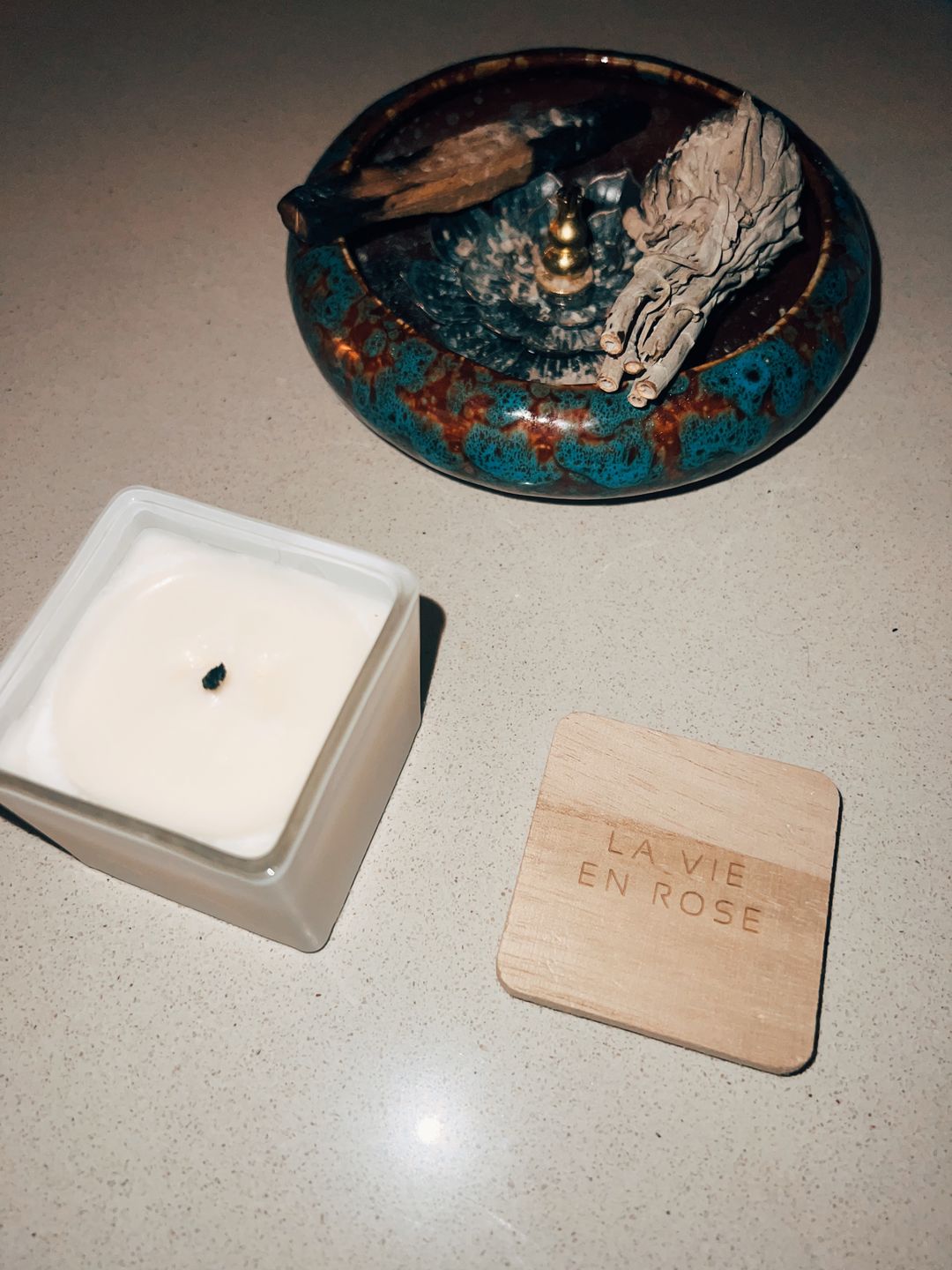 Customer photo review of DESIGN YOUR OWN CANDLE