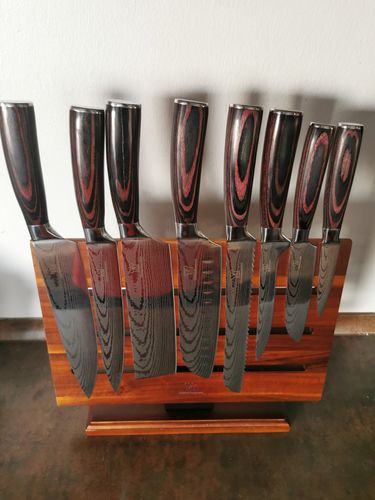 Customer photo review of Asiatischer Messerblock