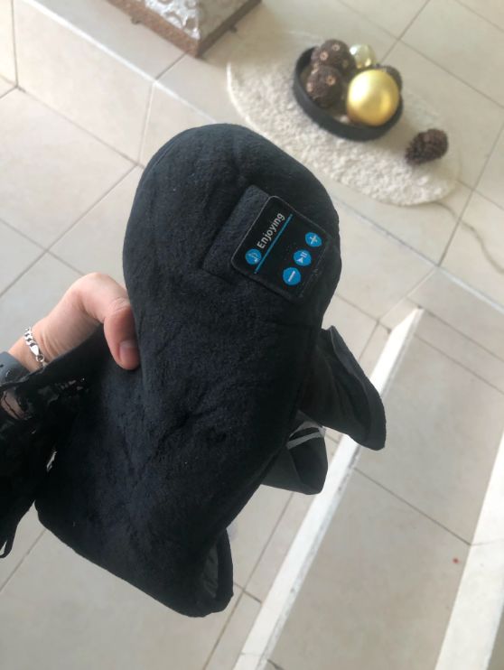 Customer photo review of SOUNDSLEEP MASK™ - 50% OFF TODAY