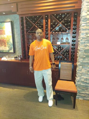 Customer photo review of God`s Child "Big Signature" Tee