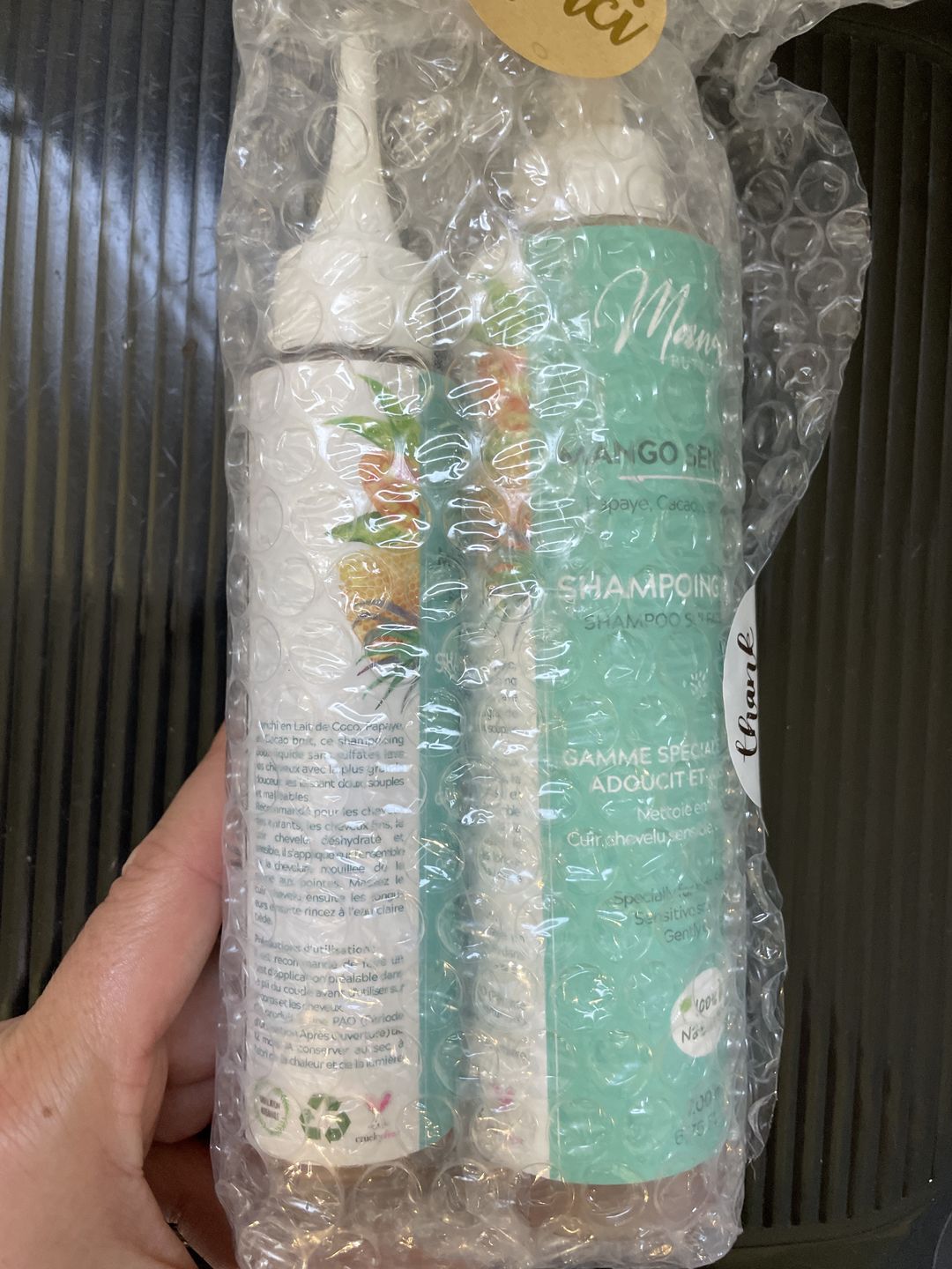 Customer photo review of Shampoing Doux SENSITIVE