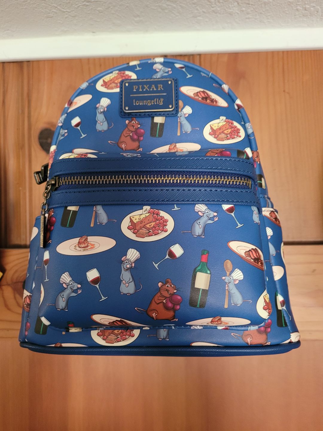 Customer photo review of 707 Street Exclusive -  Loungefly Disney Pixar Ratatouille Allover Print Mini Backpack