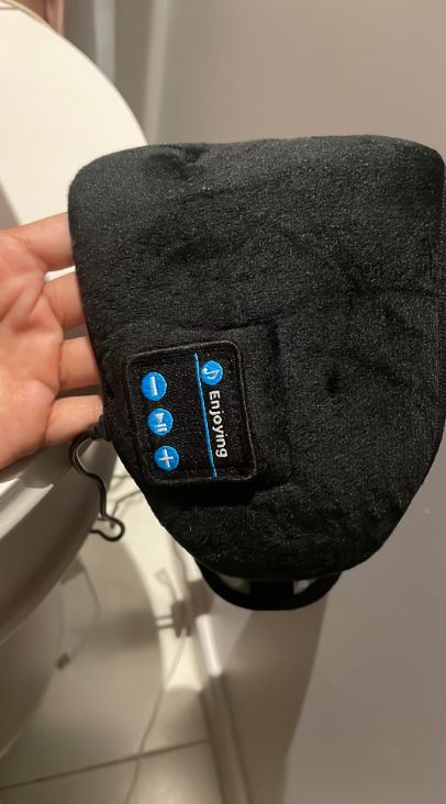 Customer photo review of SOUNDSLEEP MASK™ - 50% OFF TODAY