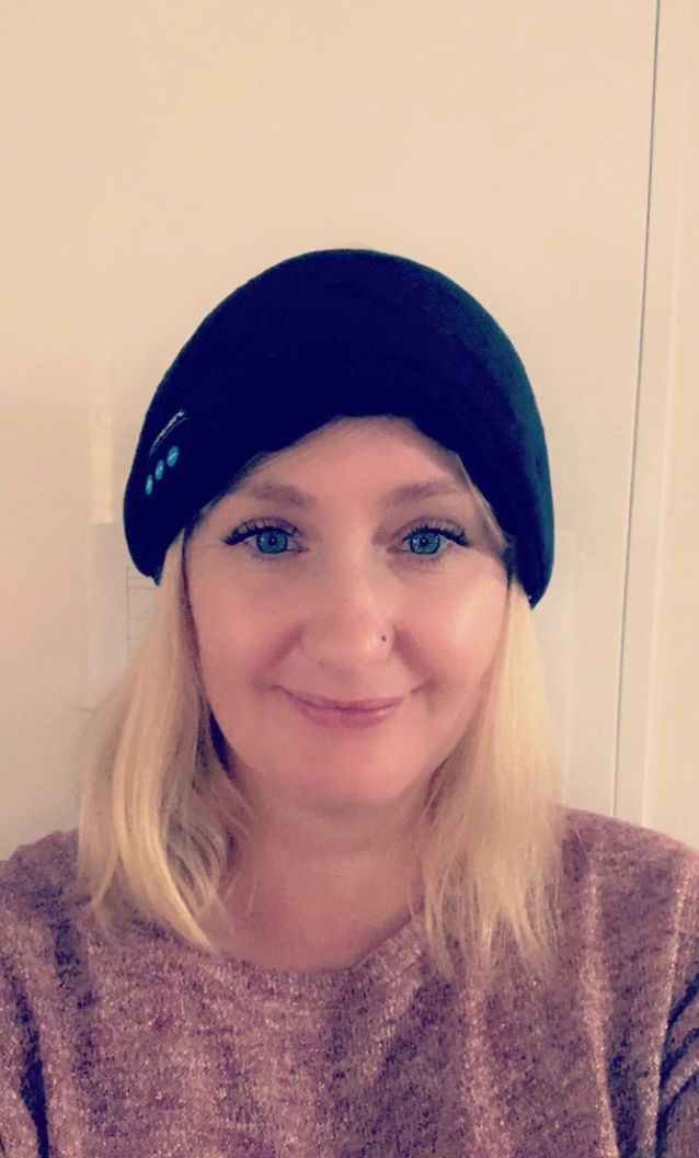 Customer photo review of SOUNDSLEEP MASK™ - 50% OFF TODAY