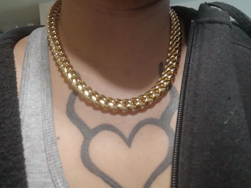 Customer photo review of Cuban (Gold) 12mm
