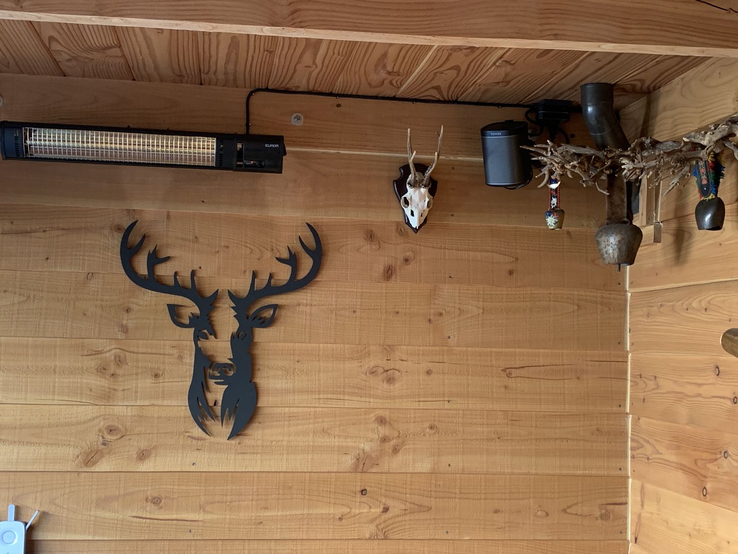 Customer photo review of Wanddecoratie dieren | Hert 2-delig