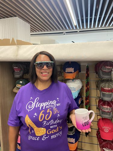 Customer photo review of 65th Birthday With God's Grace & Mercy