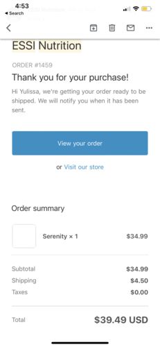 Customer photo review of Serenity