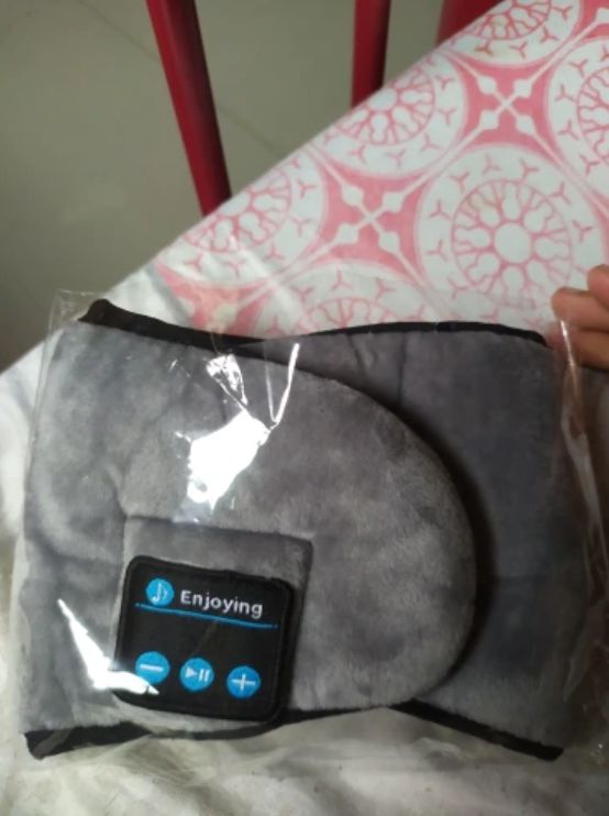 Customer photo review of SOUNDSLEEP MASK™ - 50% OFF TODAY