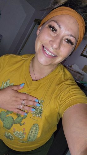 Customer photo review of Butter Soft Twist Headband