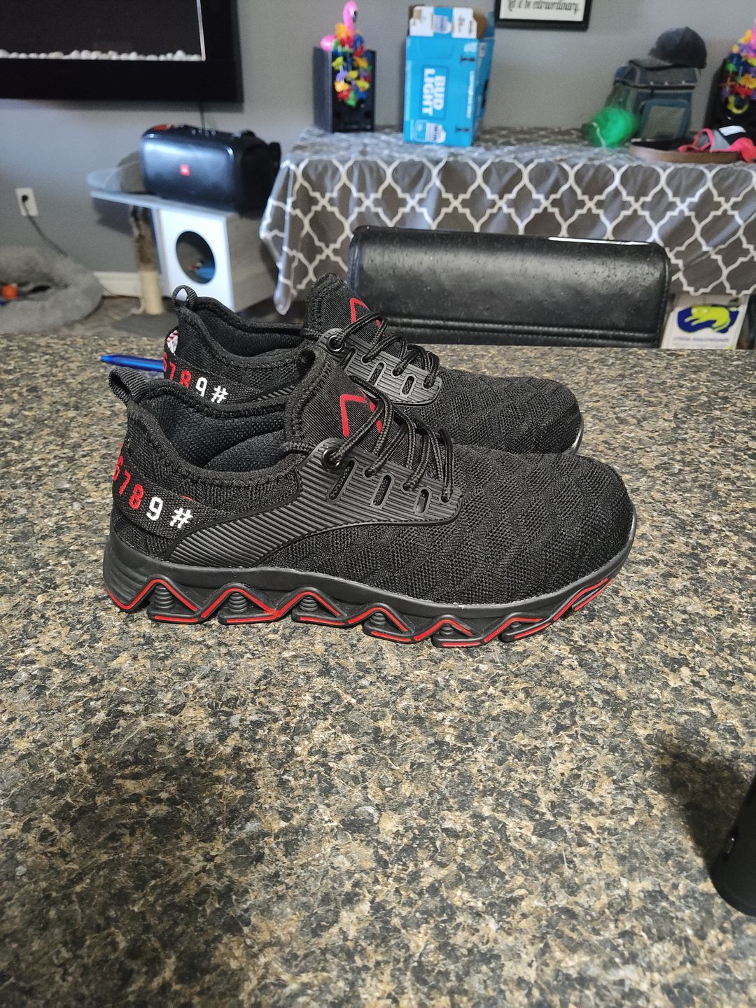 Customer photo review of Ziczac Black Red
