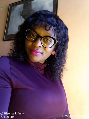 Customer photo review of Brandy Water Wave Fringe 10"