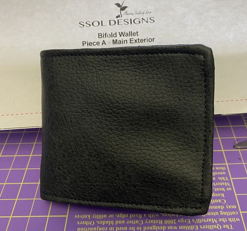 Customer photo review of Zen Bifold Wallet Pattern