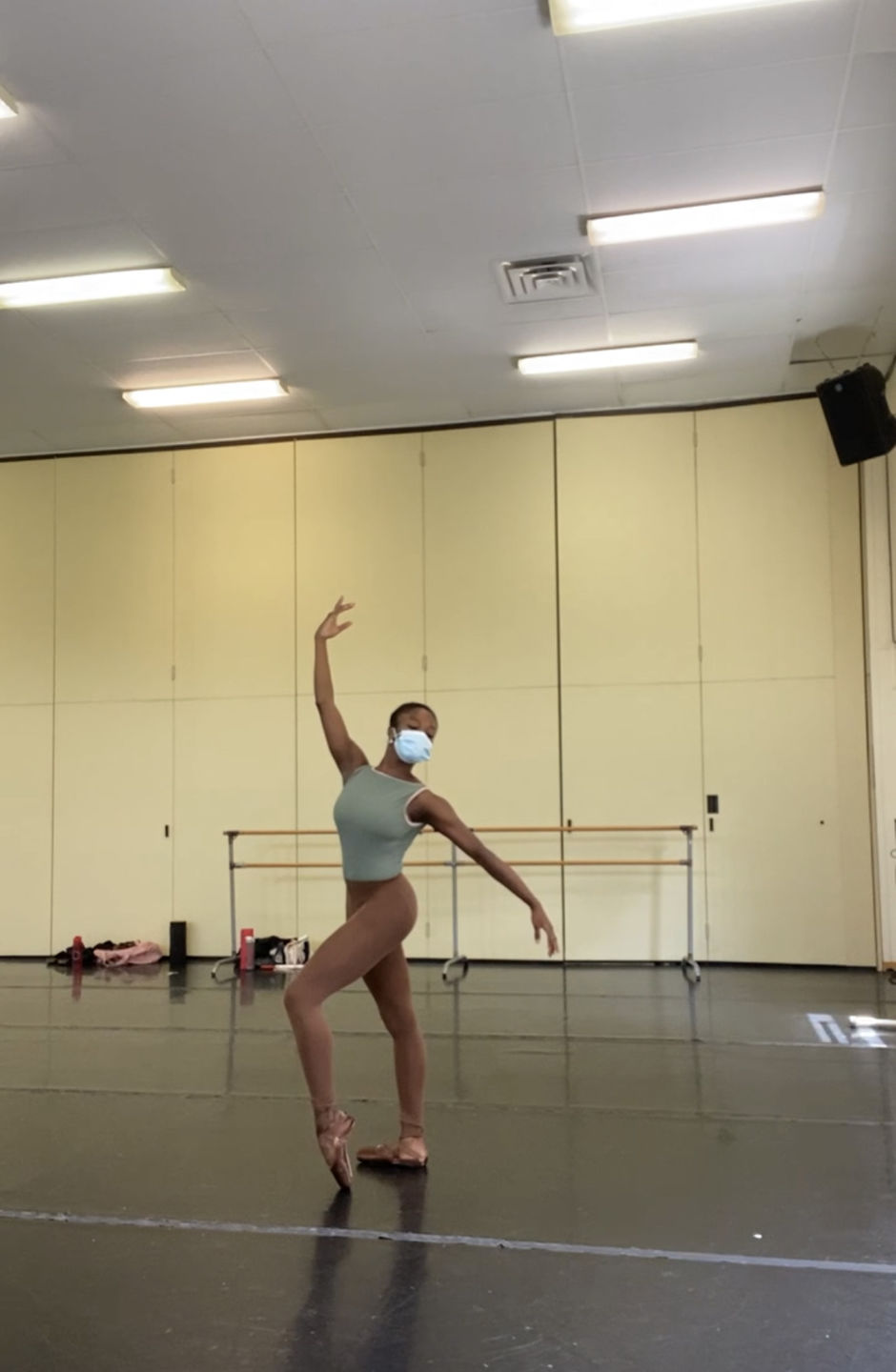 Customer photo review of Convertible Ballet Tights