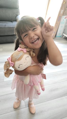 Customer photo review of Personalized Ballerina Girl