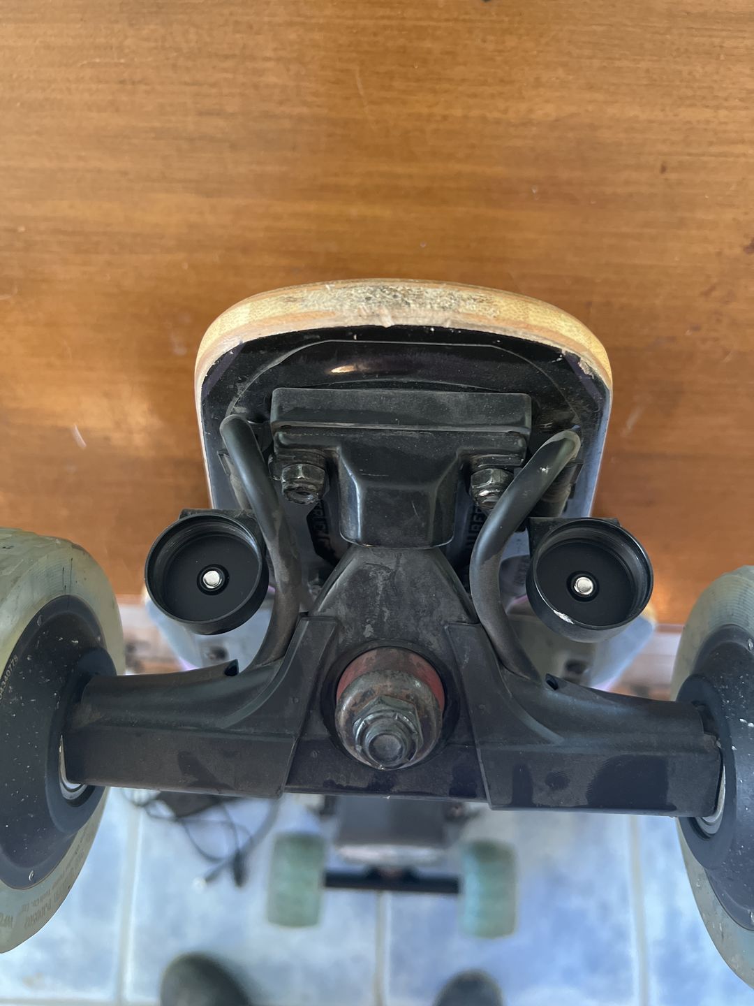 Customer photo review of Backfire Front Lights and Tail lights for Electric Longboard