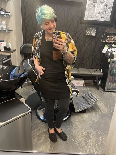Customer photo review of Black & Leather Apron