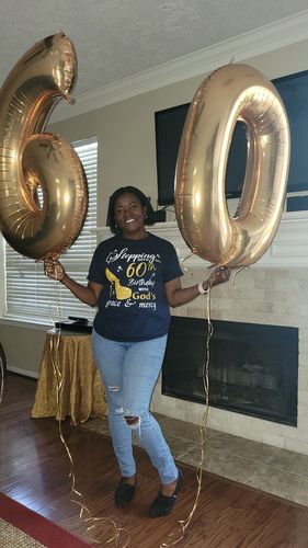 Customer photo review of 60th Birthday With God's Grace & Mercy