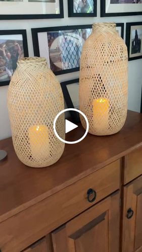 Customer video review of Bamboo Cordless Table Lamp - Small