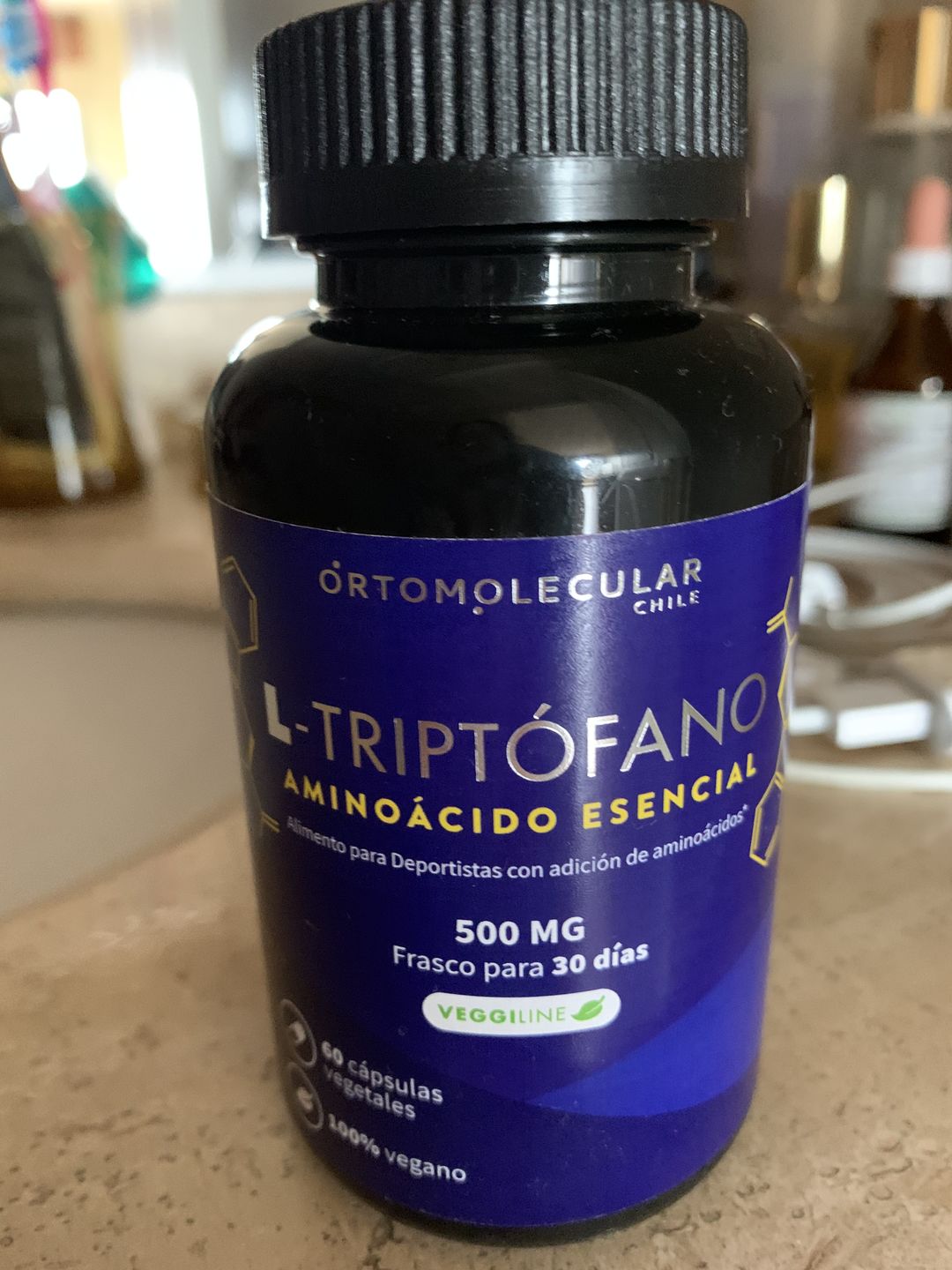 Customer photo review of L-triptófano+Glutamina-60 cáps