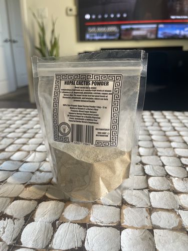 Customer photo review of Nopal Cactus Powder