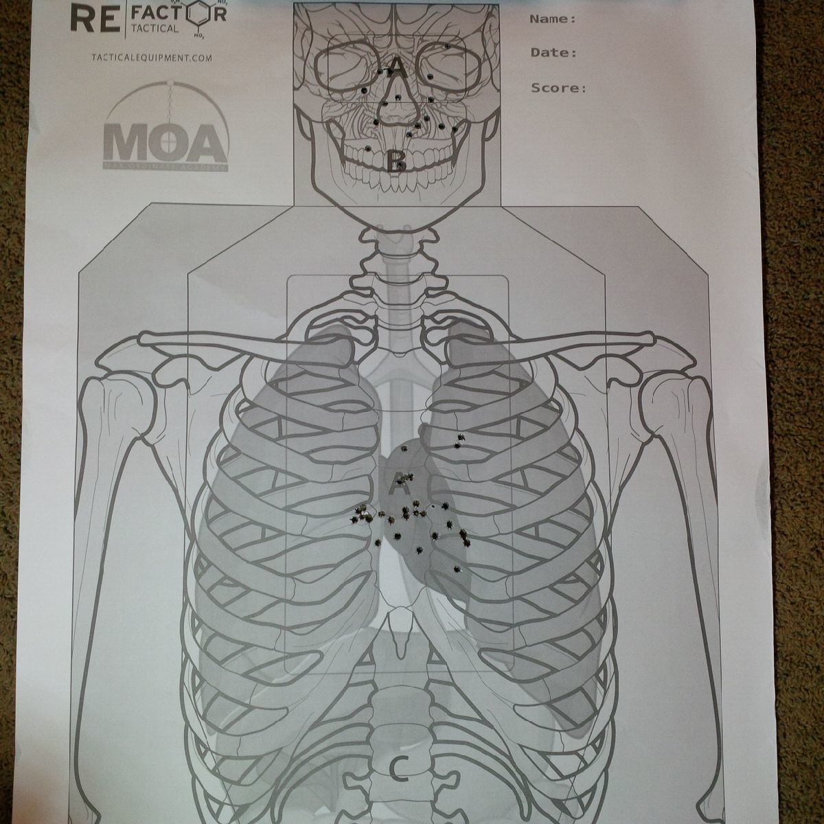 Customer photo review of Kill Zone Target