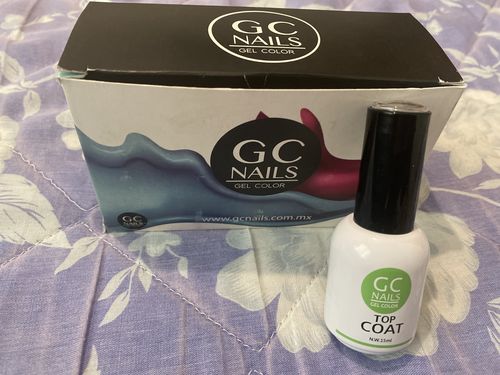 Customer photo review of Top Coat 15 ml GC Nails