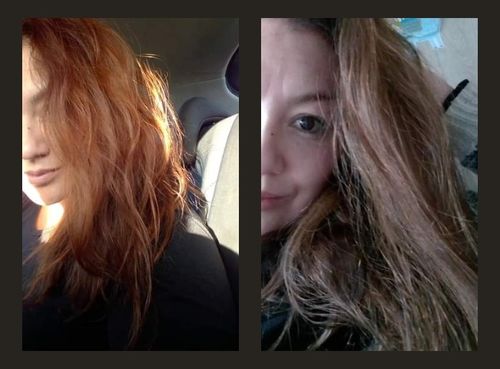 Reseña con foto de un cliente sobre Henna Jamila Hair