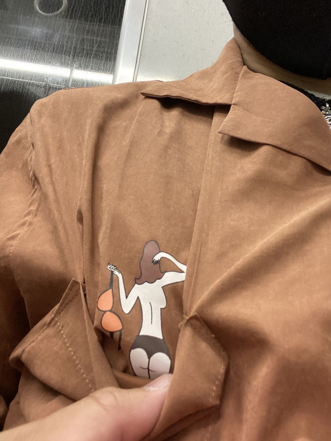 Customer photo review of ピーチスキンシャツ　新色追加！