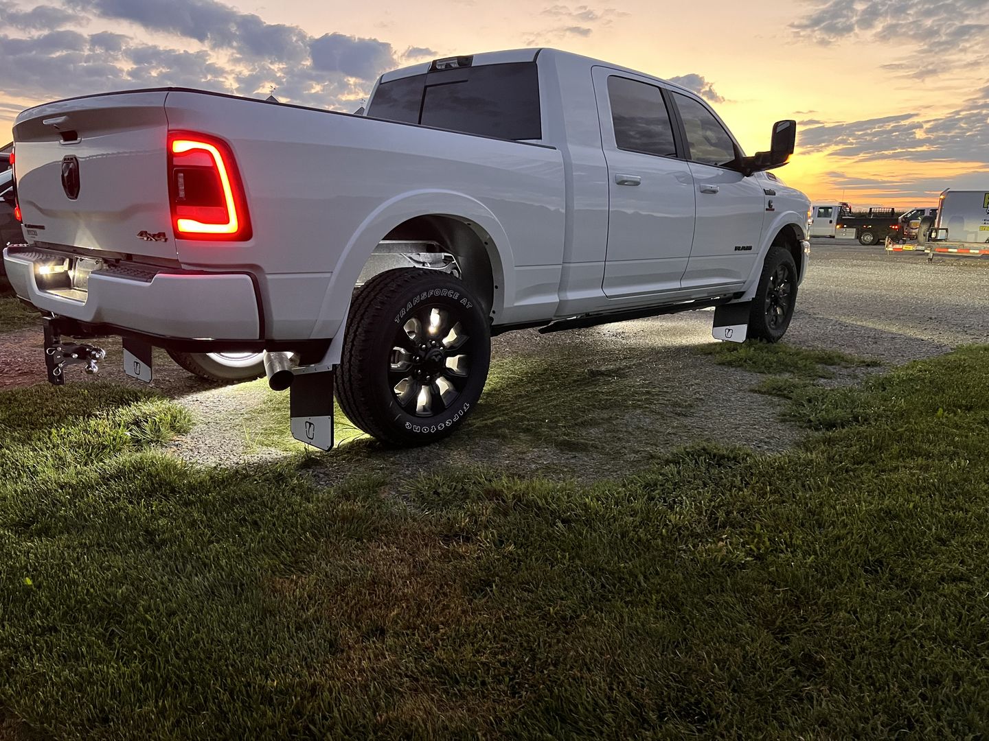 Customer photo review of Trigger Industries Standard Height Mud Flaps
