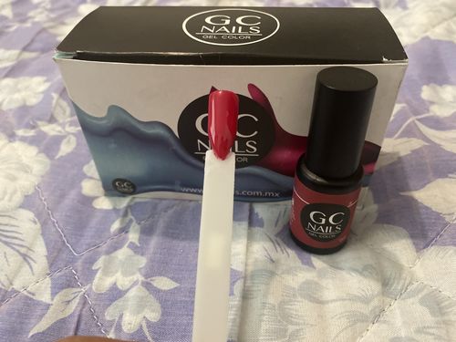 Customer photo review of Gel Bel-Color Ruby #18 12 ml GC Nails