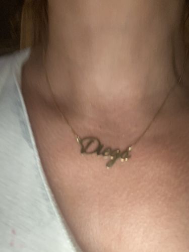 Customer photo review of Collana Nome