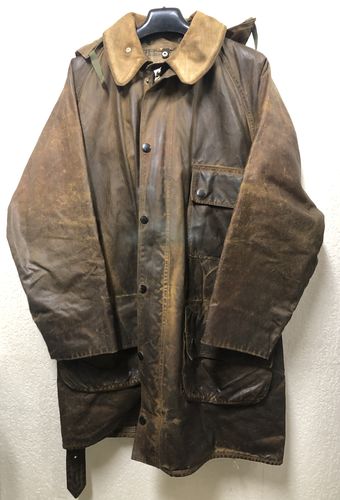 Customer photo review of 【~40's】Vintage Barbour "Solway Zipper" White Label