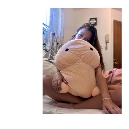 Customer photo review of PeePee Pillow
