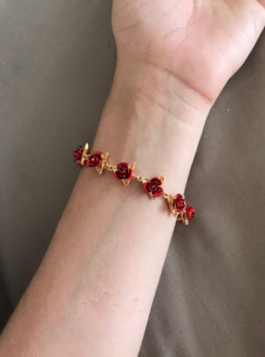 Customer photo review of "12 Reasons" Rose Bracelet