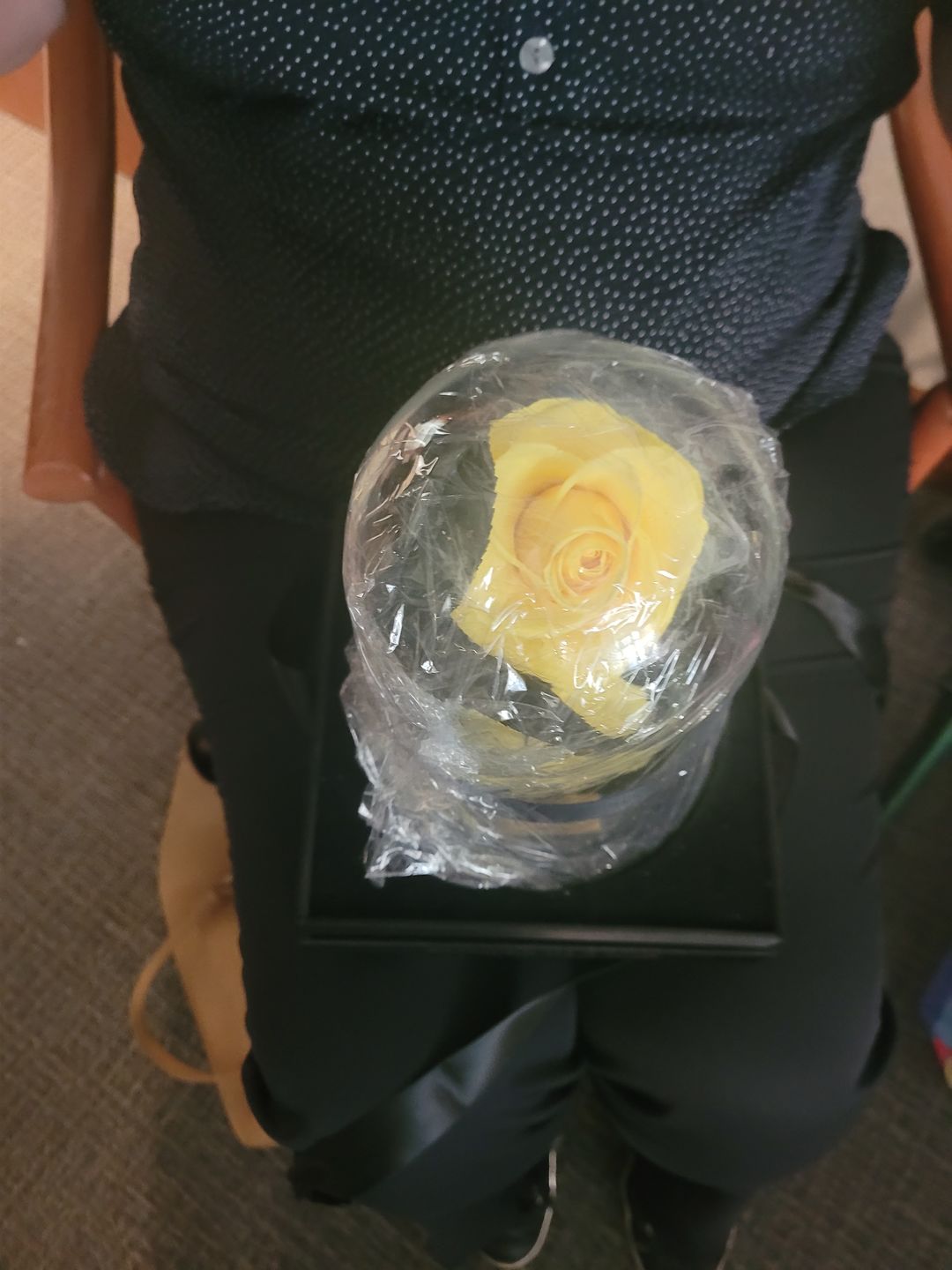 Customer photo review of Enchanted Rose Mini - YELLOW