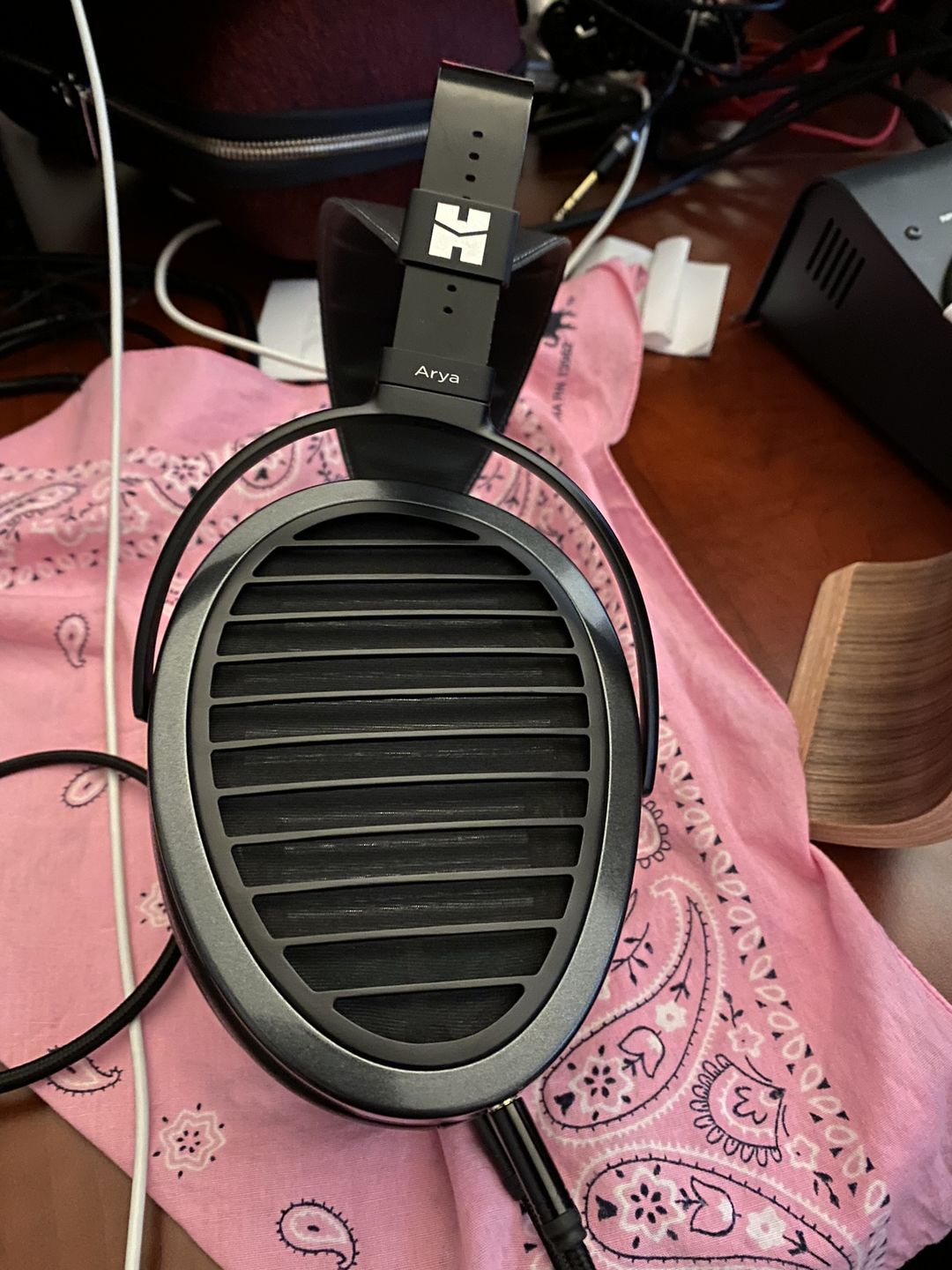 Customer photo review of Hifiman Arya Headphones | Stealth Magnets Edition