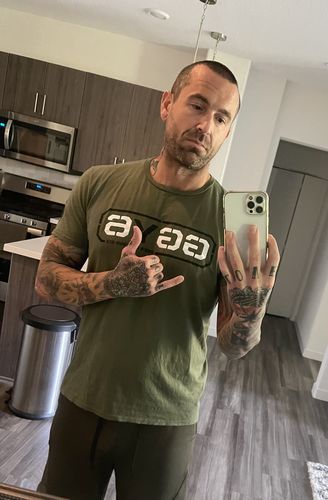 Customer photo review of GGY6 - God's Got Your Six Shirt